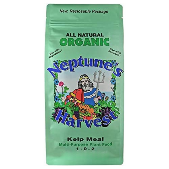 Neptune's Harvest Organic 1-0-2 Kelp Meal Multi Purpose Plant Food