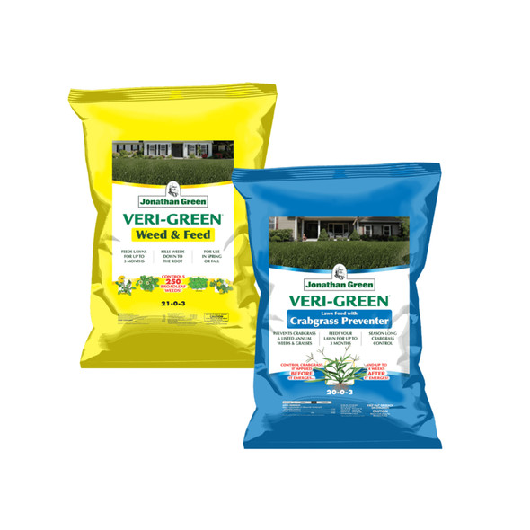 Jonathan Green Veri-Green Lawn Fertilizer and Weed Control Bundle, 5,000 sq ft