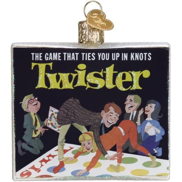 Old World Christmas Blown Glass Ornament for Christmas Tree, Twister