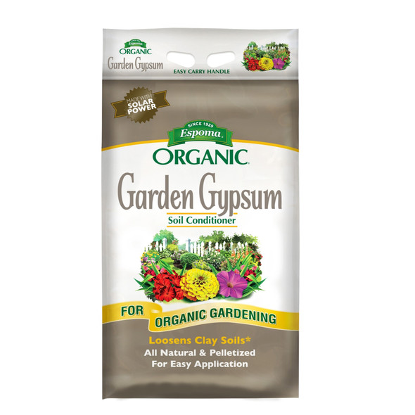 Espoma Organic Garden Gypsum Soil Conditioner, Loosens Clay Soils, for Organic Gardening