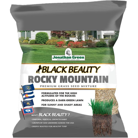 Jonathan Green Black Beauty Rocky Mountain Colorado Lawn Grass Seed