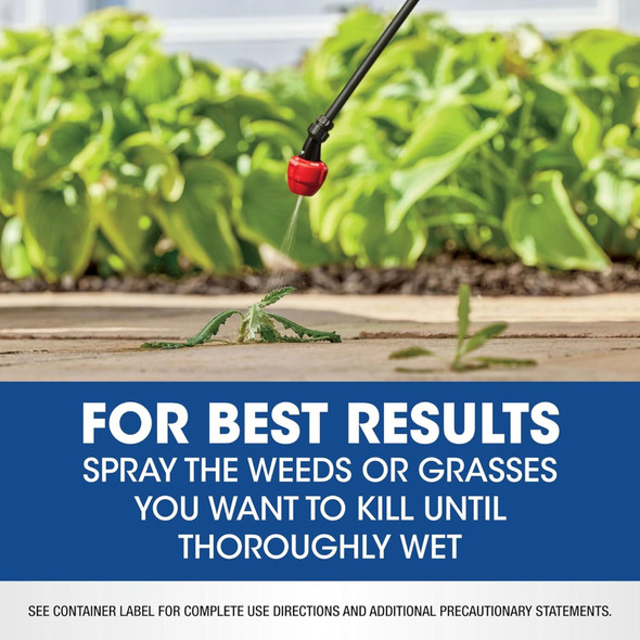 Roundup Weed & Grass Killer Backyard Liquid Herbicide Concentrate
