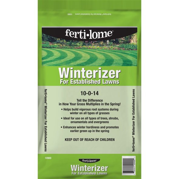 Fertilome Winterizer 10-0-14 Fertilizer for Established Lawns, Trees, and Shrubs