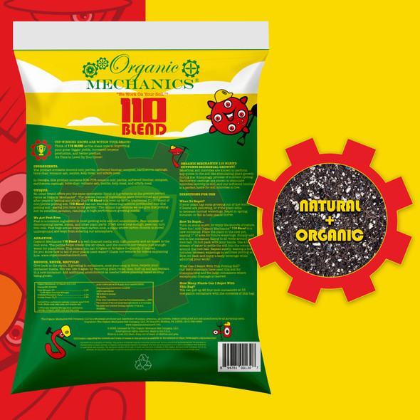 Organic Mechanics 110 Blend Organic Potting Soil, 1.76 cu ft