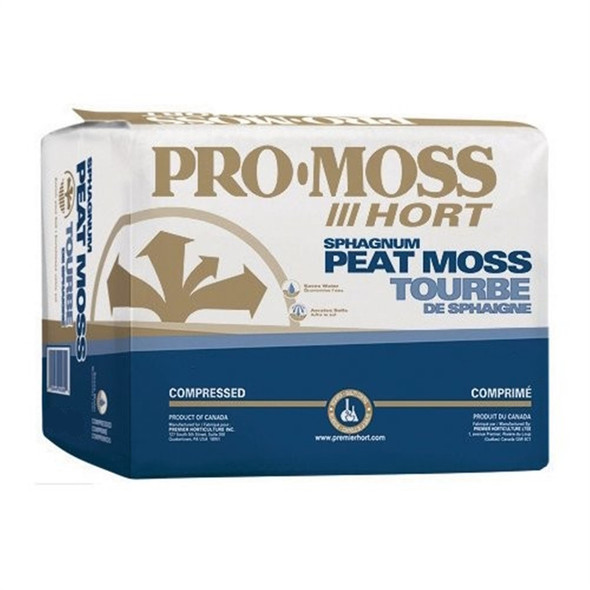 Premier Pro Moss Horticulture Compressed Sphagnum Peat Moss