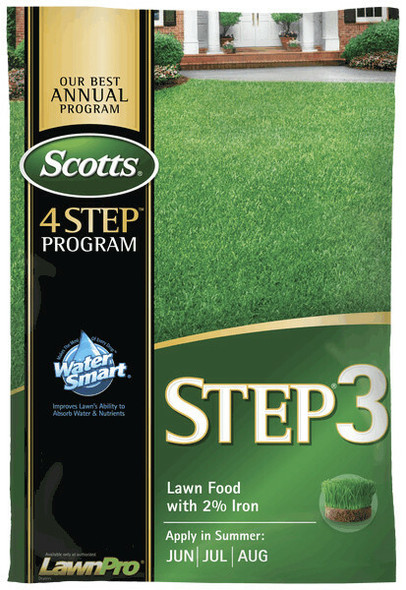 Scotts STEP 3 Lawn Food With 2% Iron, 15,000 Sq. Ft.