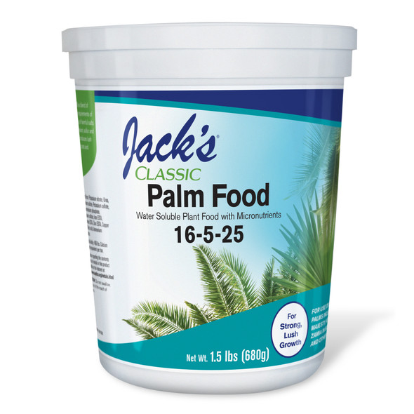 Jack's Classic Palm Food Water Soluble Plant Food with Micro Nutrients, 1.5lbs