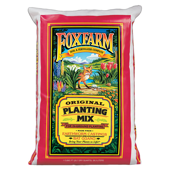 FoxFarm Original Planting Mix for In-Ground Planting, 1 cu ft