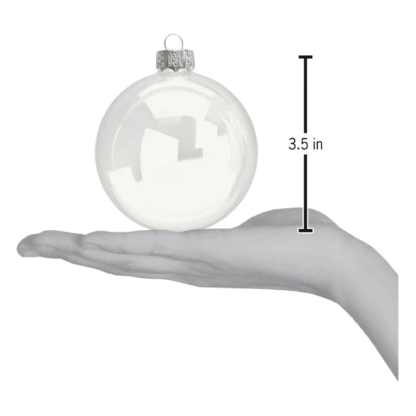 Old World Christmas Blown Glass Ornaments, Wonderland, 3.5in (Pack of 6)