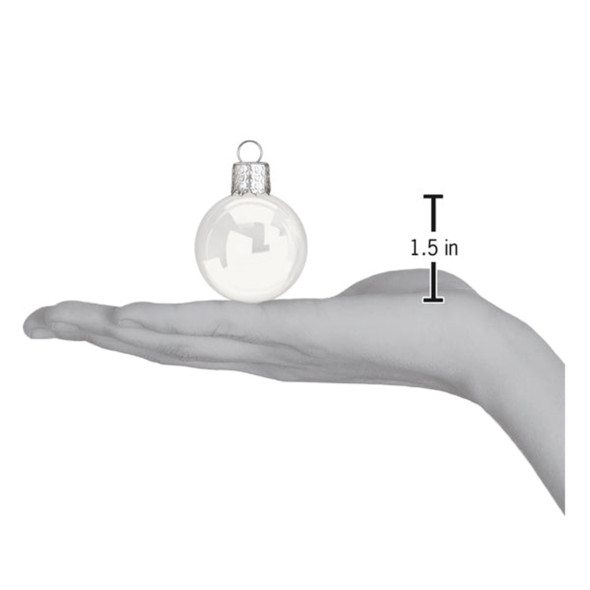 Old World Christmas Mini Glass Ornaments, Wonderland, 1.5in (Pack of 12)