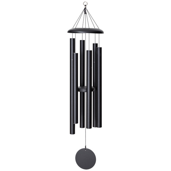 Wind River Chimes Corinthian Bells Wind Chime, Black, 50in
