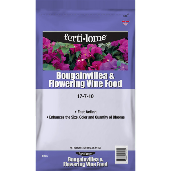 Fertilome Bougainvillea & Flowering Vine Food 17-7-10 Fertilizer, 3.25lbs