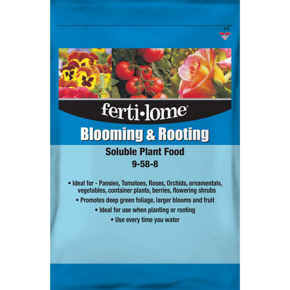 Fertilome Blooming & Rooting Soluble Plant Food 9-58-8 Fertilizer