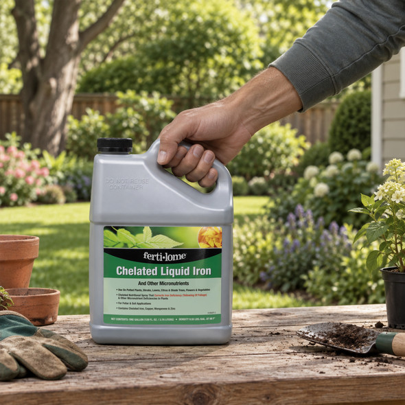 Fertilome Chelated Liquid Iron and Other Micronutrients Concentrated Fertilizer