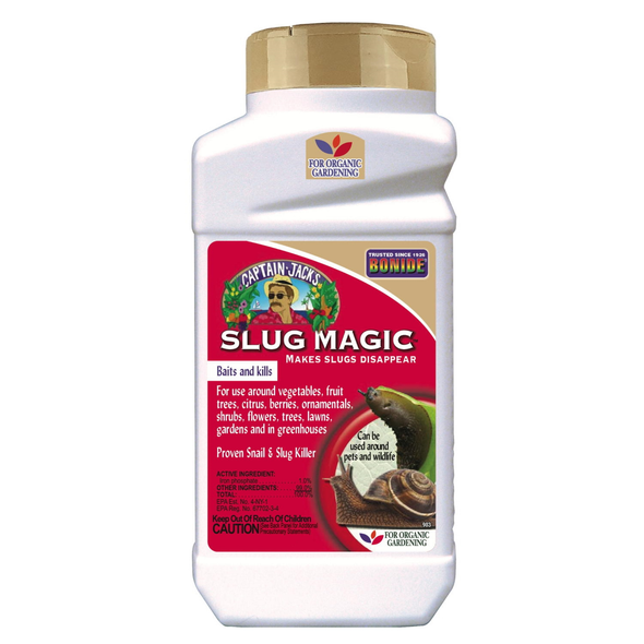 Bonide Captain Jack’s Slug Magic Bait and Killer for Snails and Slugs