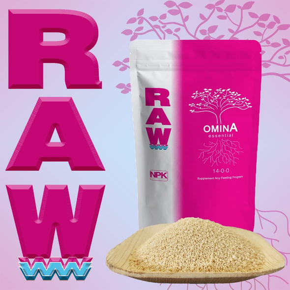 RAW ominA Essential Water-Soluble Fertilizer for Explosive Plant Growth and Vibrant Foliage