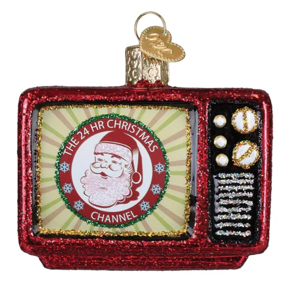 Old World Christmas Blown Glass Ornament for Christmas Tree, 24hr Christmas Channel
