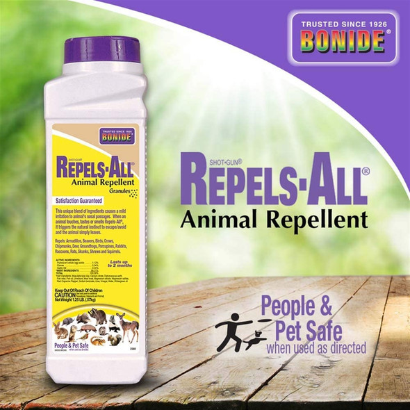 Bonide Repels All Granule for Rodents, 1.25-Pound