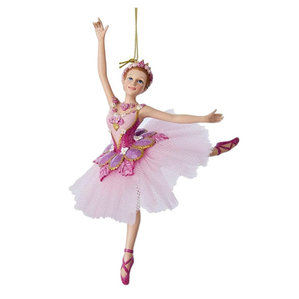 Kurt Adler Resin Ornament for Christmas Tree, Sugar Plum Ballerina
