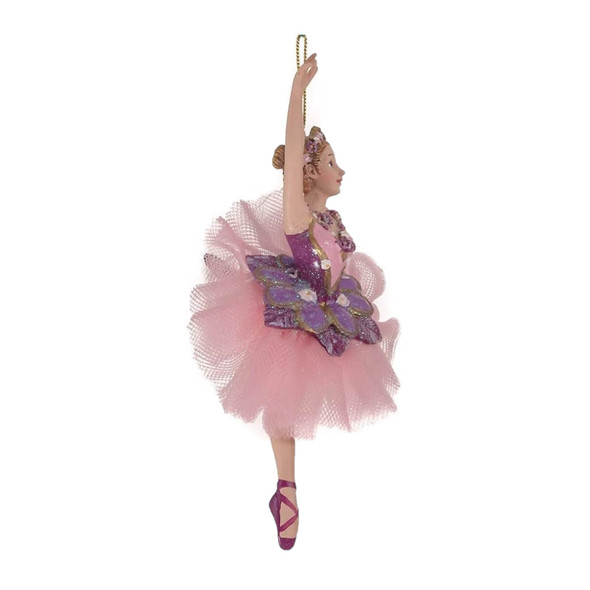Kurt Adler Resin Ornament for Christmas Tree, Sugar Plum Ballerina