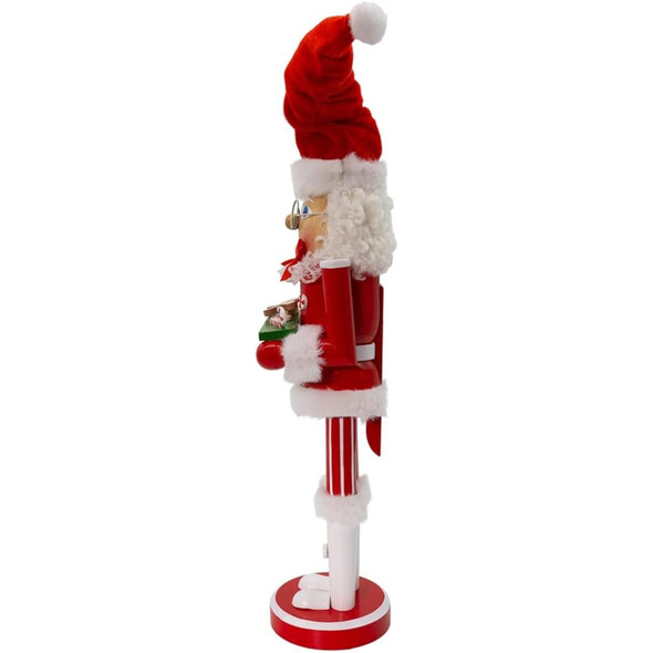 Kurt Adler Wooden Nutcrackers, Mrs. Claus, 15"