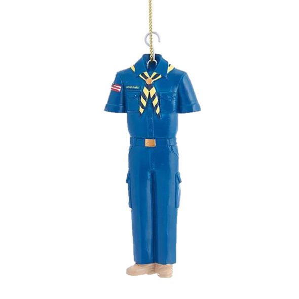 Kurt Adler Resin Ornament for Christmas Tree, Cub Scouts Uniform