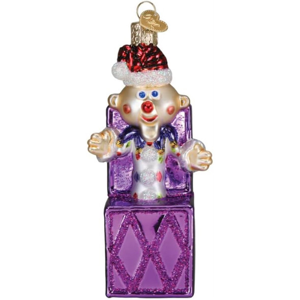 Old World Christmas Blown Glass Ornament for Christmas Tree, Charlie in the Box