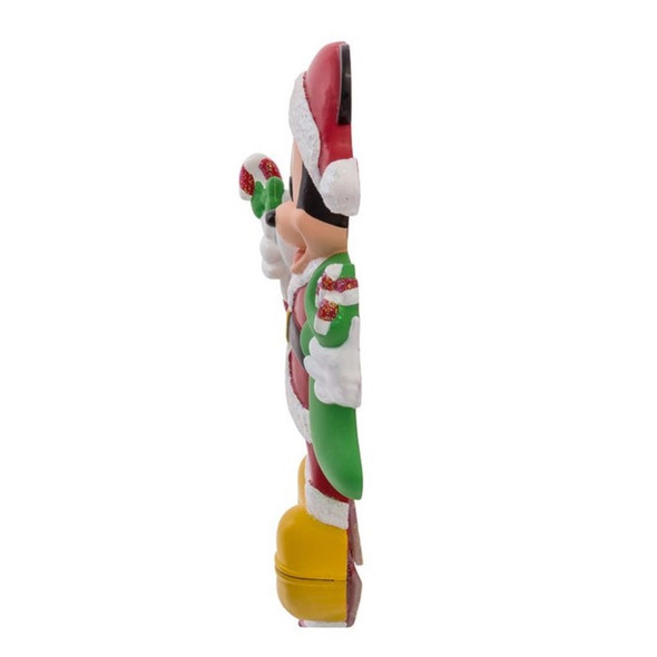 Kurt Adler Christmas Stocking Holder with Retractable Hook, Mickey Mouse, 5"