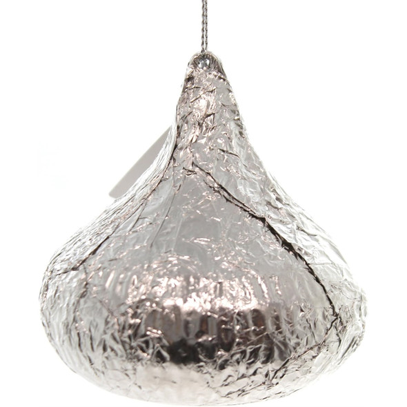 Kurt Adler Glass Ornament for Christmas Tree, Hershey's Kiss