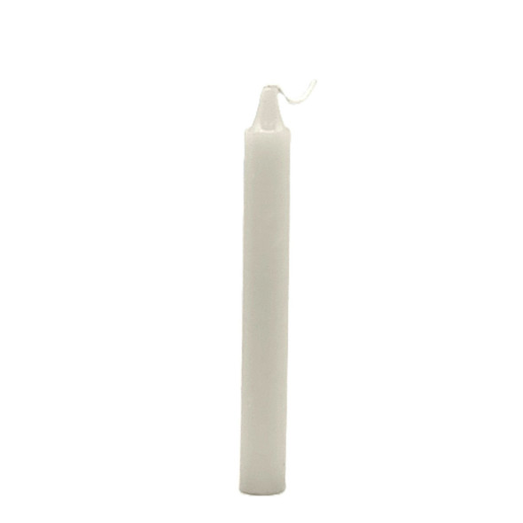 Kurt Adler 4" Dripless Wax Candles, White (12-Pieces)