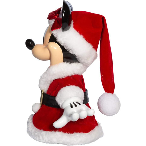 Kurt Adler Unlit Christmas Tree Treetop, Disney Minnie Mouse, 8.5"