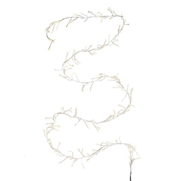 Kurt Adler Indoor USB 180-Light LED Cluster Fairy Light Set, 6ft