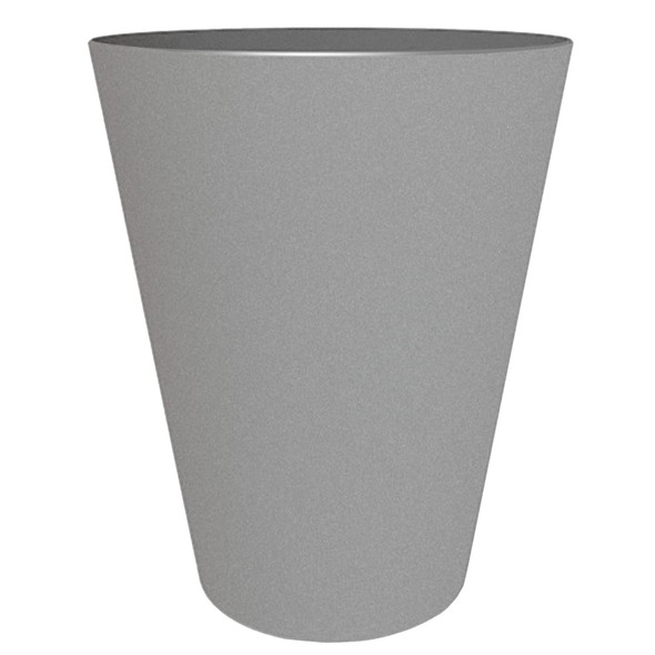 Bloem Indoor/Outdoor Tall Finley Tapered Round, 100% Recycled Plastic Pot, 4 Gallon Soil Capacity, 14”