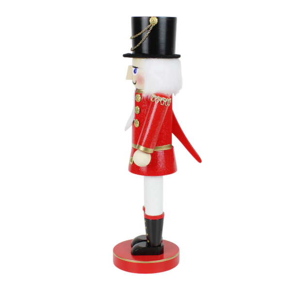 Steinbach Wooden Glitter Soldier Nutcracker, 16.5in