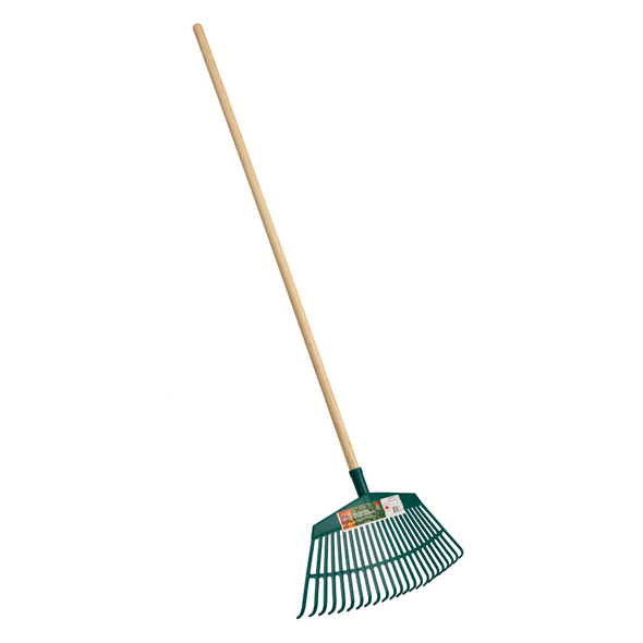 FARM-TUFF Hardwood Leaf & Garden Rake, 19in FARM-TUFF Hardwood Leaf & Garden Rake, 19in