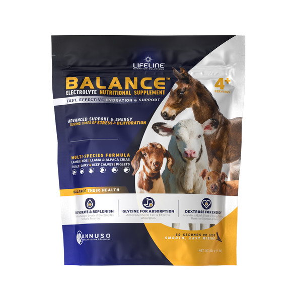 ANNUSO LIFELINE Balance Multi-Species Electrolyte Nutritional Supplement