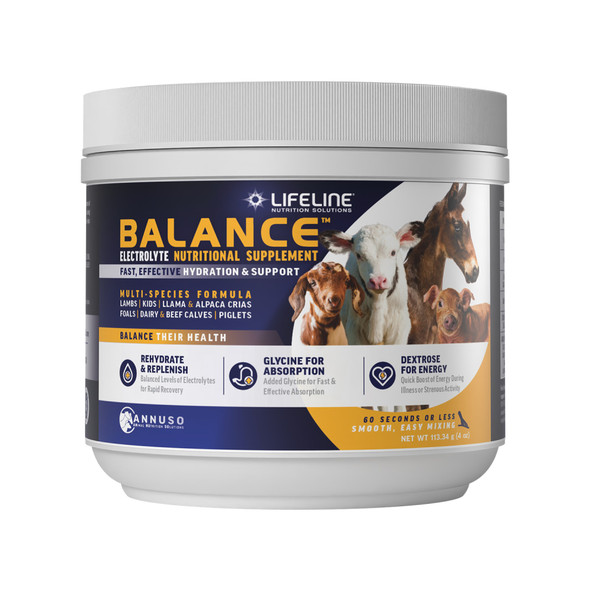 ANNUSO LIFELINE Balance Multi-Species Electrolyte Nutritional Supplement