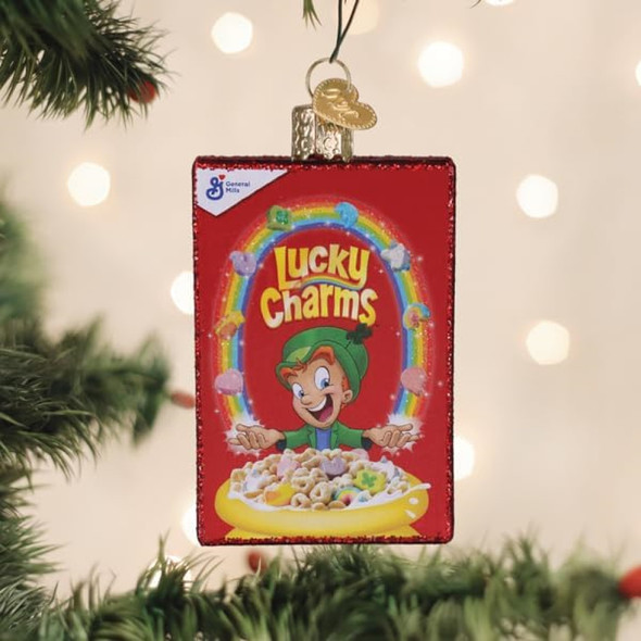 Old World Christmas Blown Glass Ornament for Christmas Tree, Lucky Charms