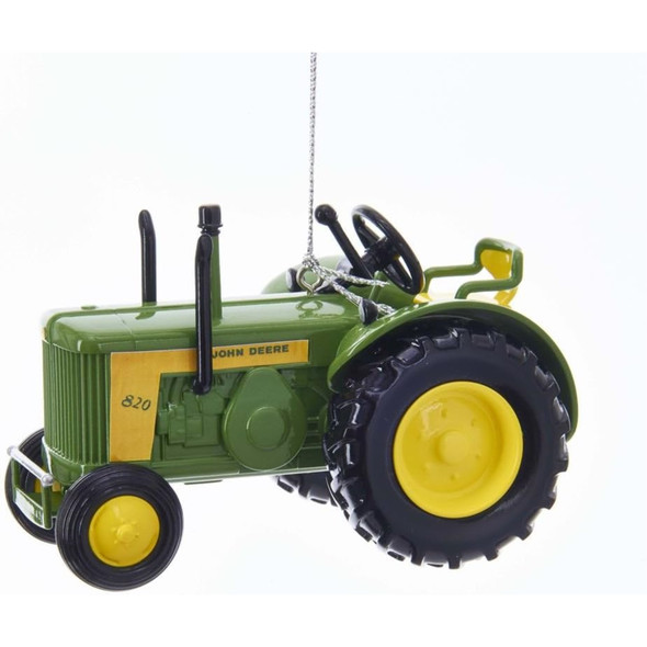 Kurt Adler Plastic Ornament for Christmas Tree, 820 Diesel Tractor