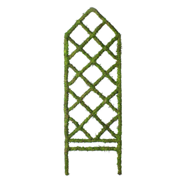 SuperMoss Decorative Moss Diamond Plant Trellis, 31.5in