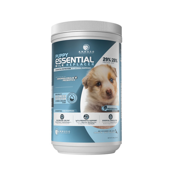 ANNUSO Puppy Essential Milk Replacer to Support Immunity & Digestion, 12oz