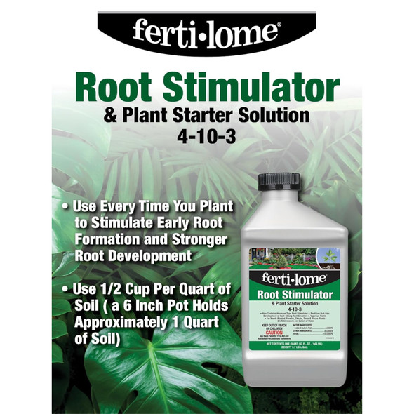 Fertilome Root Stimulator & Plant Starter Solution Concentrate, 32 fl oz, 2 Pack