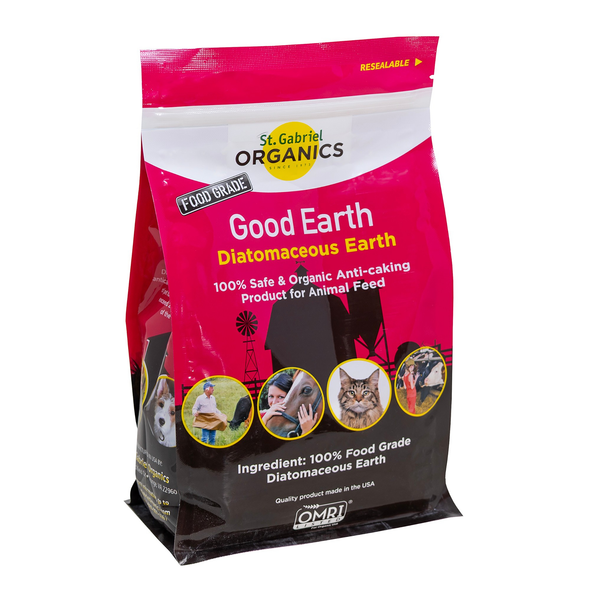 St. Gabriel Organics GoodEarth Food-Grade Anti-Caking Diatomaceous Earth