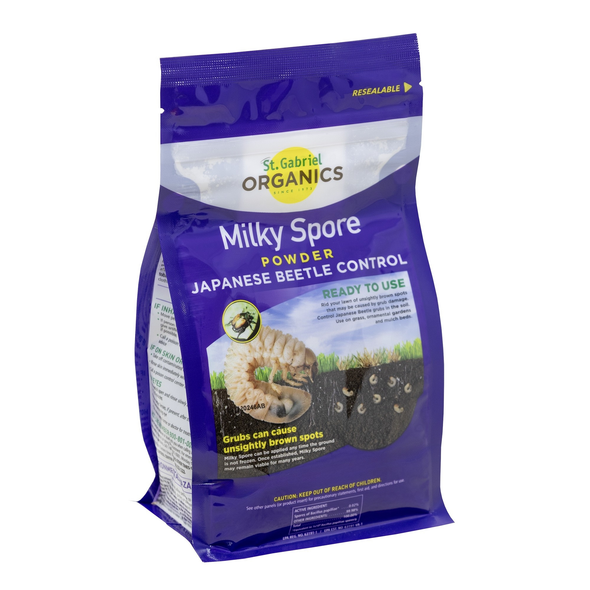 St. Gabriel Organics Milky Spore Japanese Beetle Grub Killer Powder