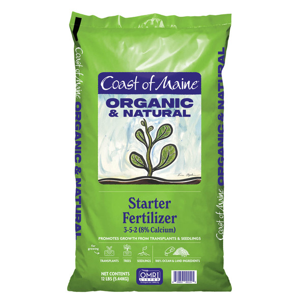 Coast of Maine Organic & Natural Starter Fertilizer, 12lb