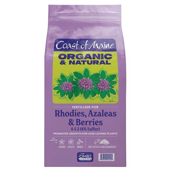 Coast of Maine Organic & Natural Fertilizer for Rhodies, Azaleas & Berries