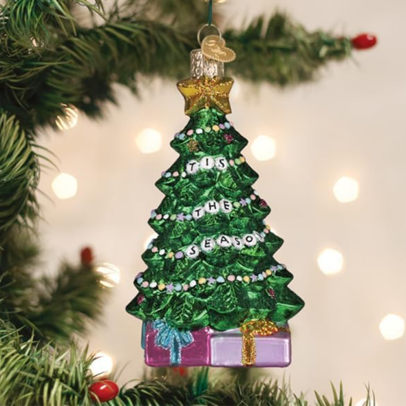 Old World Christmas Blown Glass Friendship Tree Ornament