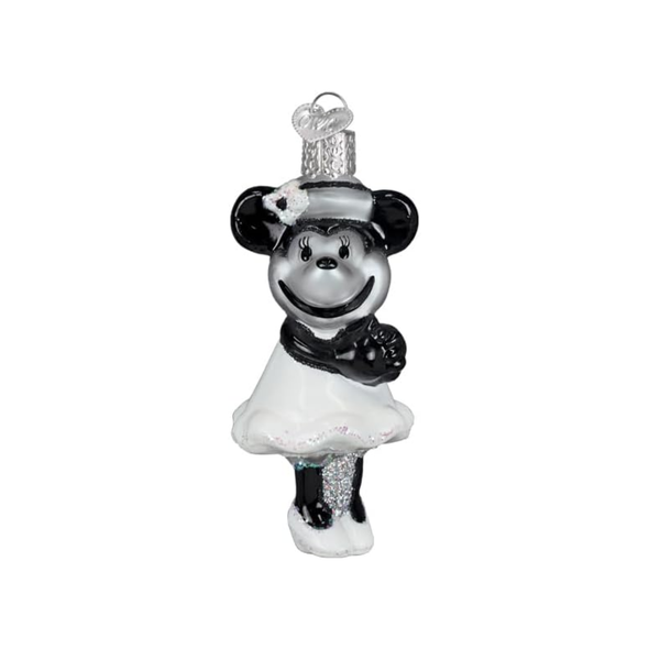 Old World Christmas Blown Glass Steamboat Willie First Mate Ornament