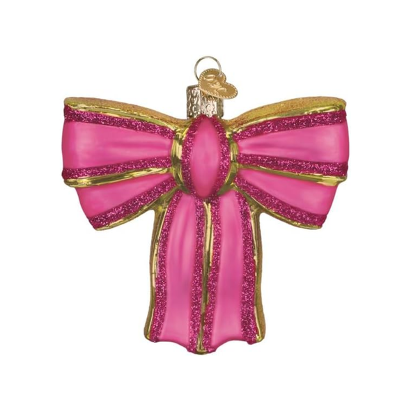 Old World Christmas Blown Glass Ornament Collection, Vibrant Bow