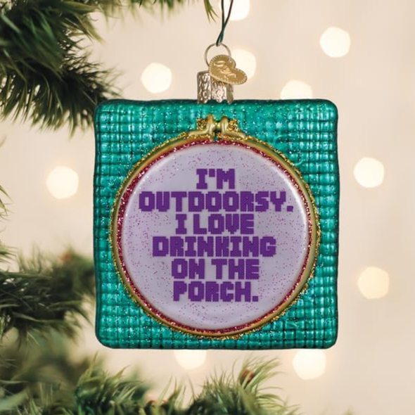 Old World Christmas Blown Glass Ornament Collection, I’m Outdoorsy.
